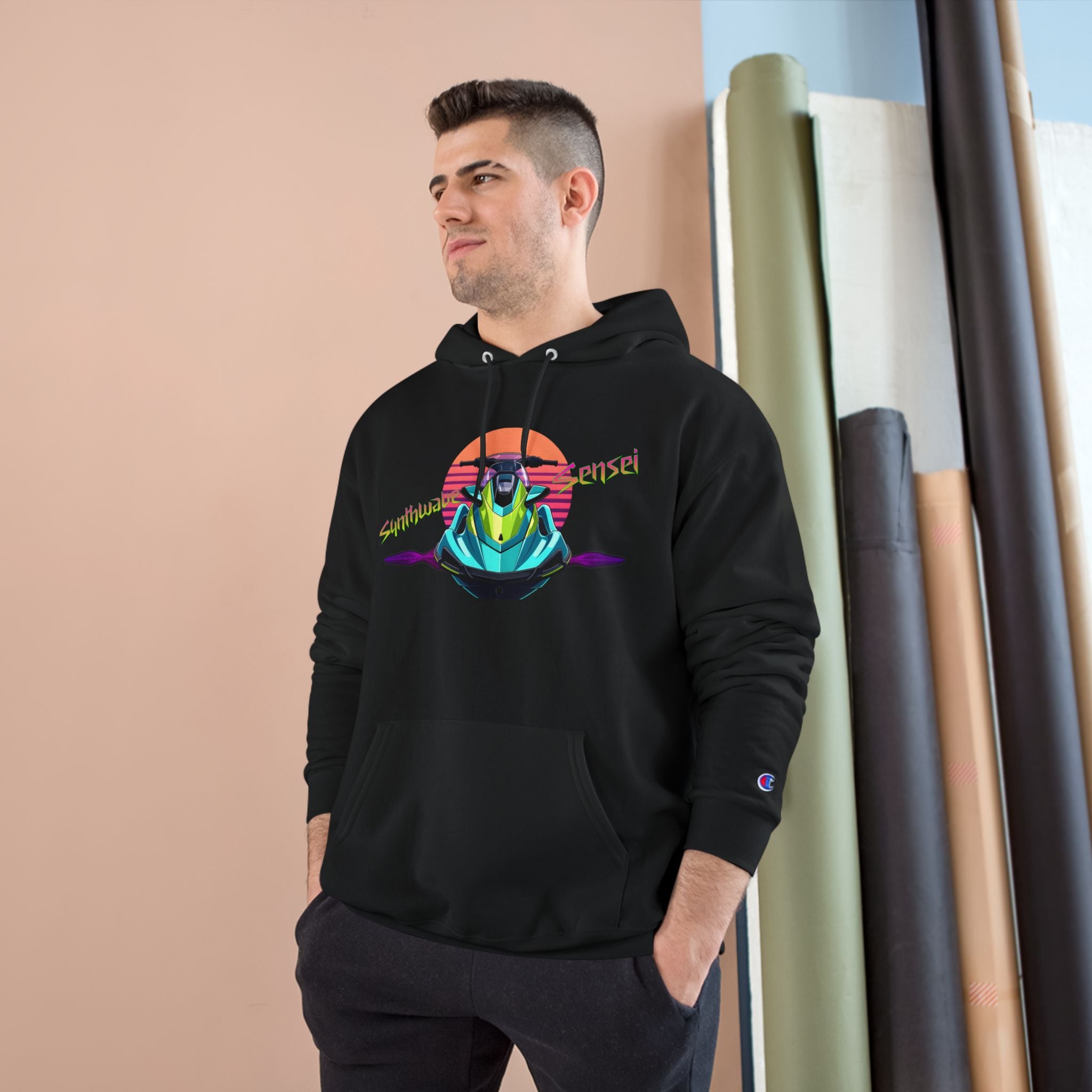 Synth Waverunner Sensei Hoodie